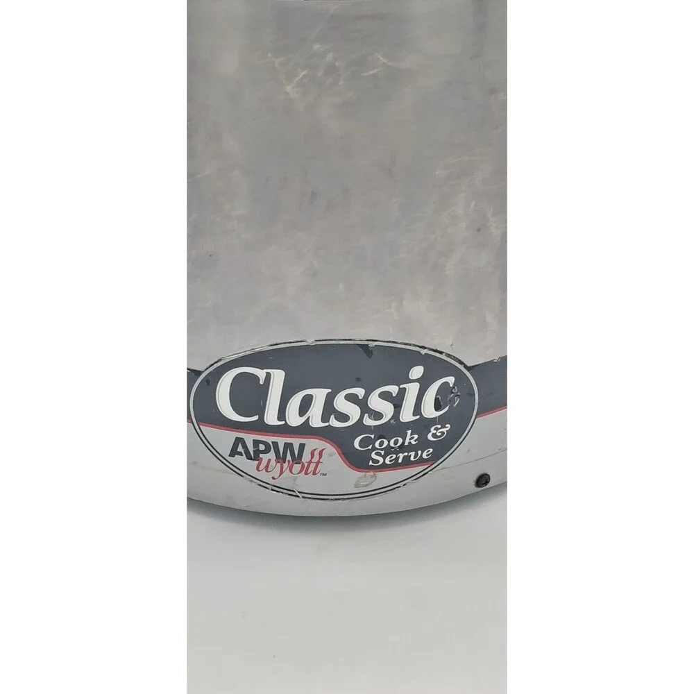 APW Wyott RCW-11 Commercial 11 Qt Round Countertop Warmer Soup Food Cooker 120V